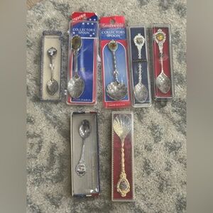 Souvenir Collectors Spoons! New In Box